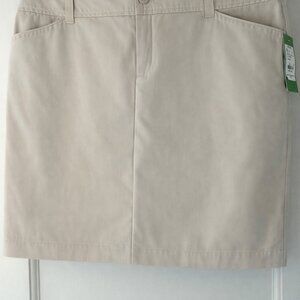 NEW! Lilly Pulitzer Khaki Mini Skirt